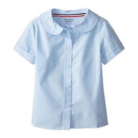 French Toast Peter Pan Blouse Blue