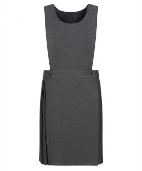 Navy Bib Pinafore-Grey-15-16