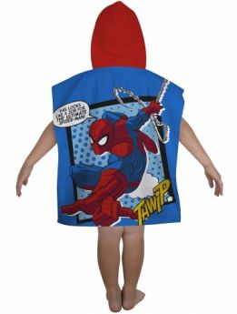 Spiderman Hooded Poncho