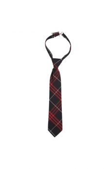 Adjustable Plaid Tie