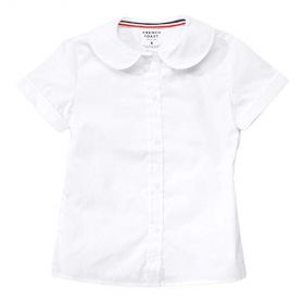 French Toast Peter Pan Blouse  White